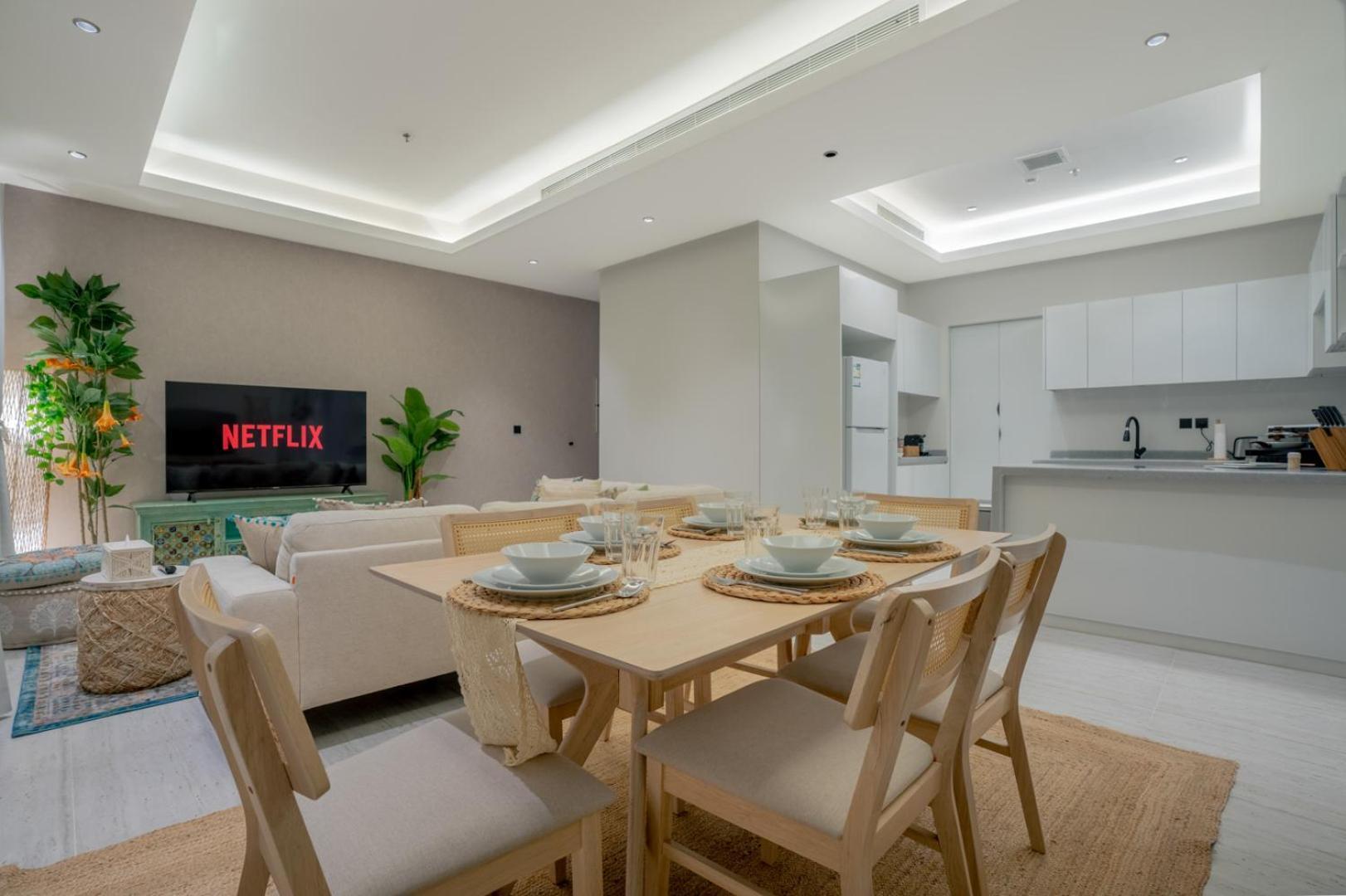Layali 3br - Near Int'l Convention And Exhibition Center Apartemen *